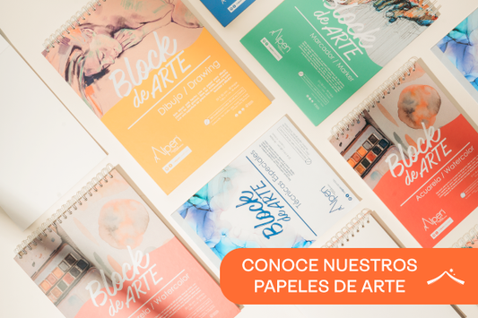 ¡Diferentes papeles de arte para tus creaciones!