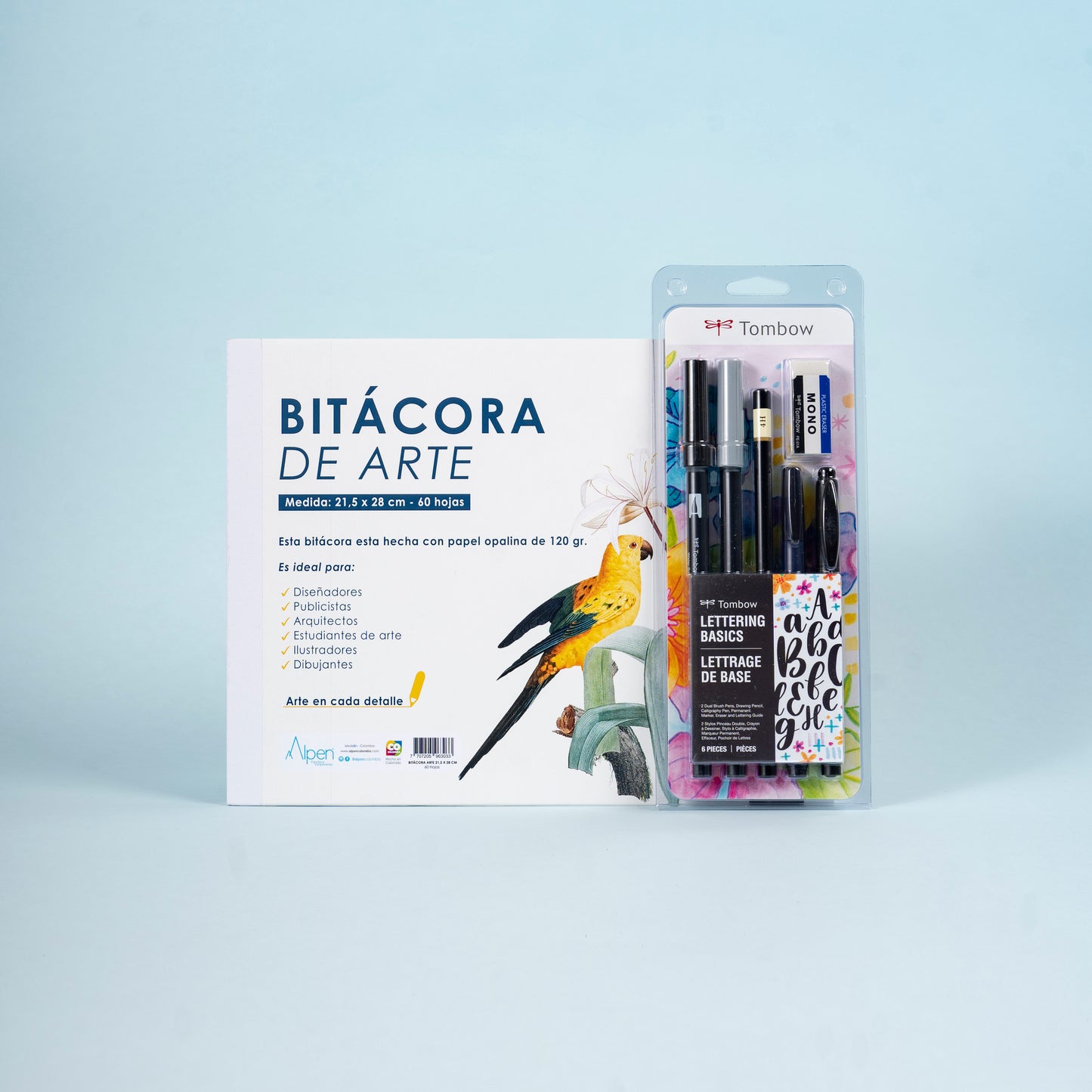 Kit Bitácora Lettering para principiantes