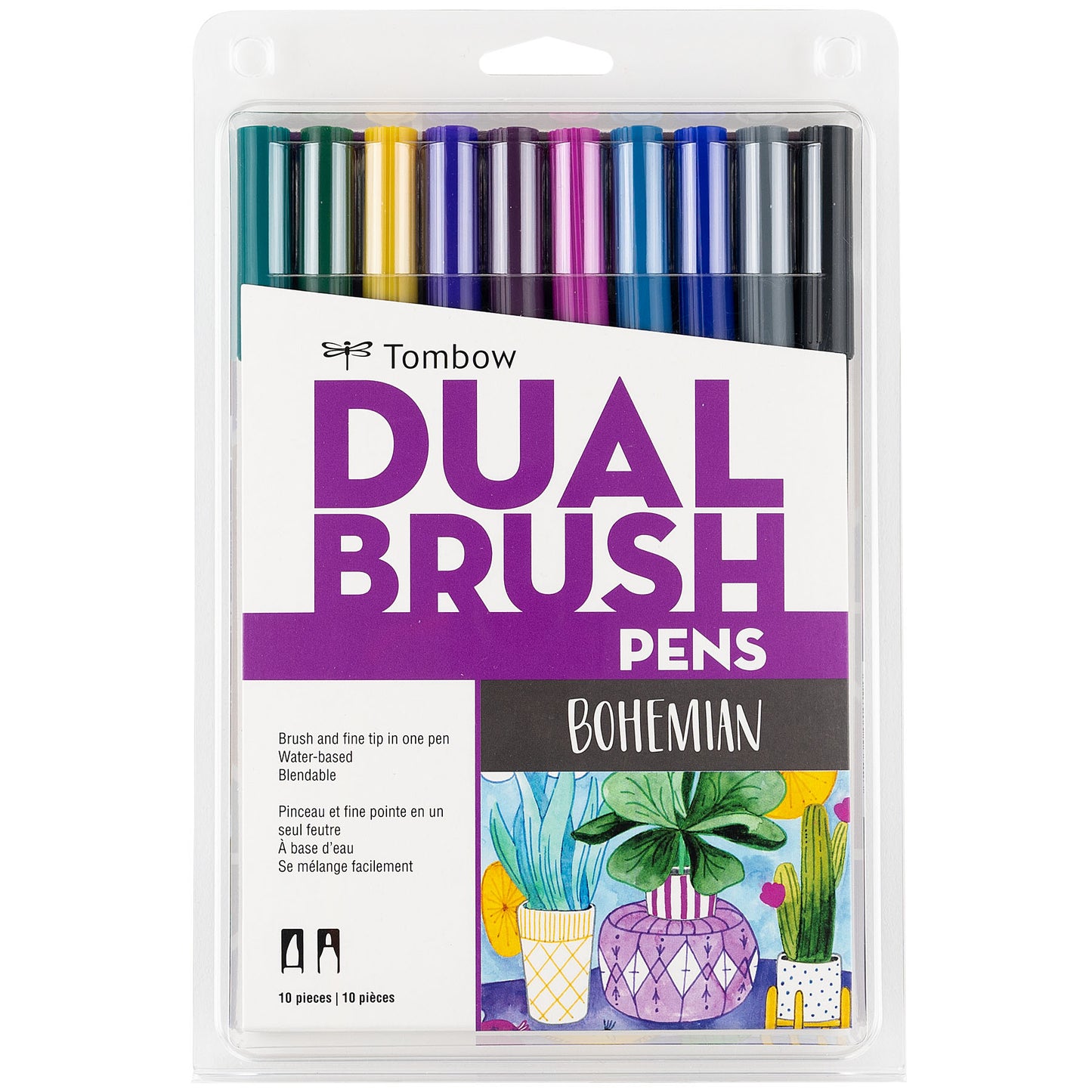 Marcadores Dual Brush Bohemian