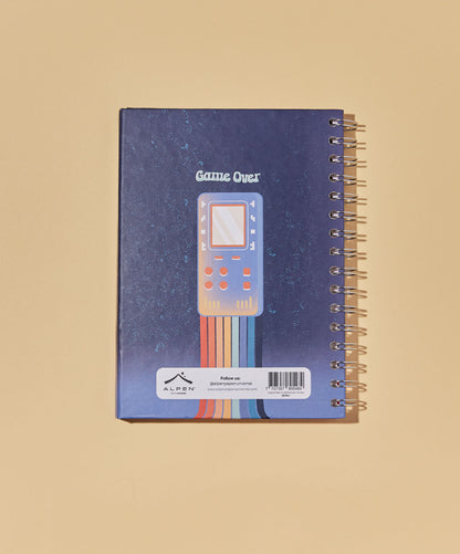 Cuaderno Rayado Mediano Retro