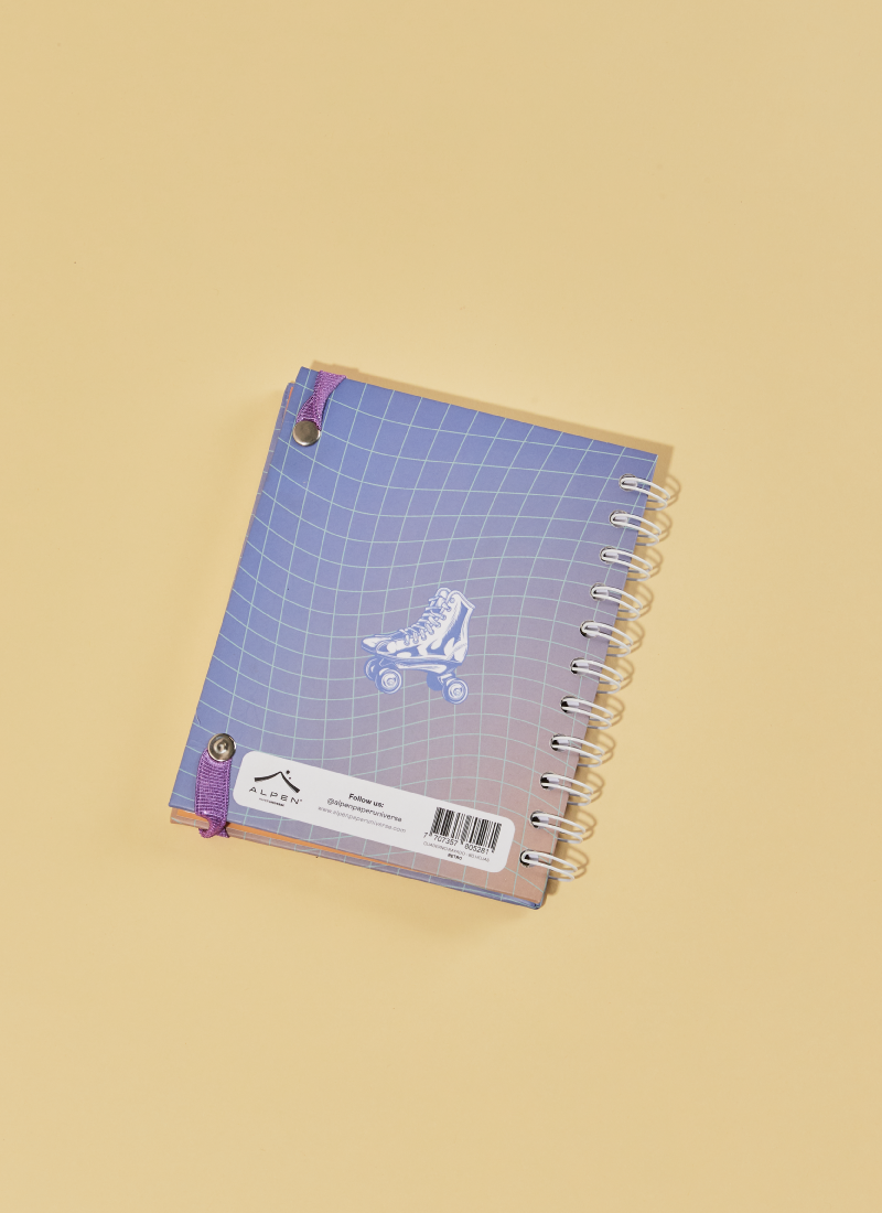 Cuaderno Cuadros pequeño Retro